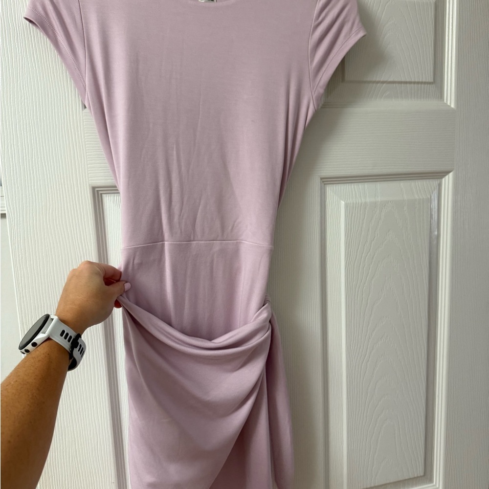 Aritzia Soft Pink Mini Dress